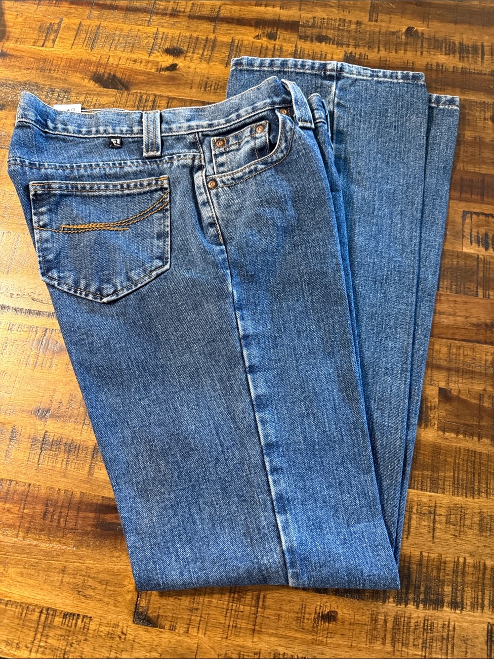 Vintage Rockies Women’s Boot Cut Jeans in Medium Blue 10L